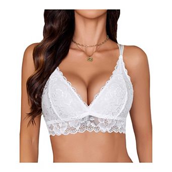Avidlove Bras for Women Lace Camisole Tops for Women Lace Bras Longline Bralettes