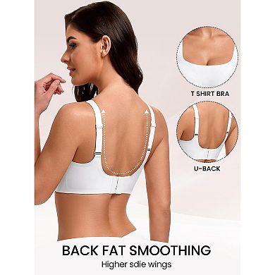 Avidlove Bras for Women Smooth Comfortable Jelly Dot Wireless Bralette Full Coverage Everyday Bras