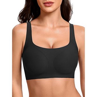 Avidlove Bras for Women Smooth Comfortable Jelly Dot Wireless Bralette Full Coverage Everyday Bras