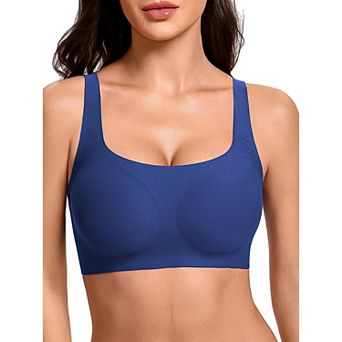 Avidlove Bras for Women Smooth Comfortable Jelly Dot Wireless Bralette Full Coverage Everyday Bras
