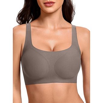 Avidlove Bras for Women Smooth Comfortable Jelly Dot Wireless Bralette Full Coverage Everyday Bras
