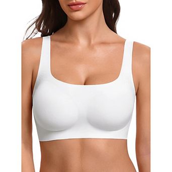Avidlove Bras for Women Smooth Comfortable Jelly Dot Wireless Bralette Full Coverage Everyday Bras
