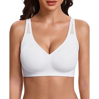 Avidlove Bras for Women No Underwire Seamless Bra Mesh Wireless Sleep Padded T Shirt Bra Soft