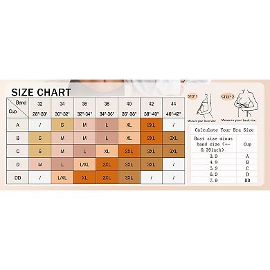 Avidlove Women Seamless Bras Wireless Bra Full Coverage Lace Tshirt Everyday Bra