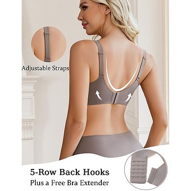 Avidlove Lace Bralettes for Women No Underwire Padded Bra Lifting Basic Bra