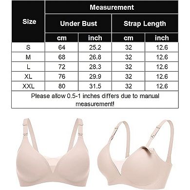 Avidlove Nursing Bras for Breastfeeding Seamless Ultra Comfort Pregnancy Maternity Wireless Bralette