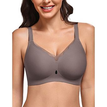 Avidlove Seamless Bras for Women Wireless Bras with Support and Lift Scalloped T Shirt Bra