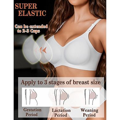 Avidlove Nursing Maternity Bras for Pregnancy Women Breastfeeding Supportive Seamless Sleep