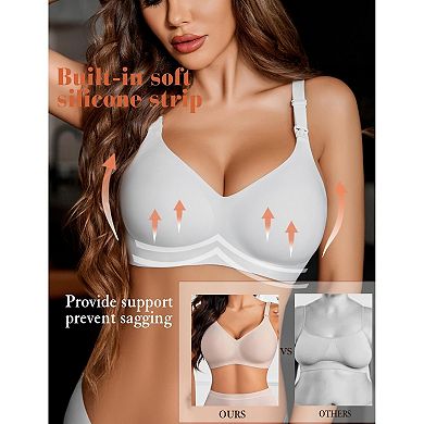 Avidlove Nursing Maternity Bras for Pregnancy Women Breastfeeding Supportive Seamless Sleep