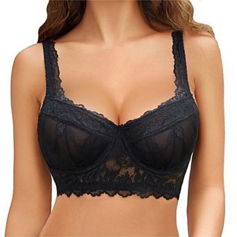 Avidlove Women Lace Bralettes Underwire Bras for Women Push Up Bra Lingeries Unlined