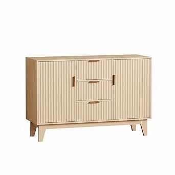 Modern Mid-Century Sideboard TV Stand Coffee Bar Furniture for Living Room Kitchen Entryway