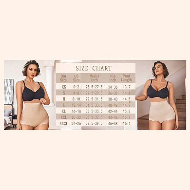 Avidlove Women Compression Tummy Control Shapewear Panties Briefs High Waisted Postpartum Underwear