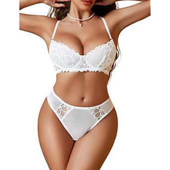 Avidlove Lingerie for Women Bra and Panty Sets Lingerie Set Lace Bralettes for Women