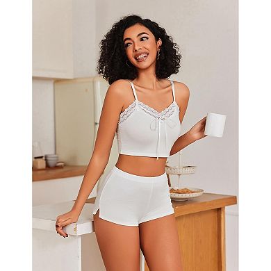 Avidlove Women Short PJ Set Soft Sleepwear Piece Lingerie Sets
