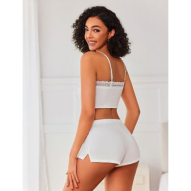 Avidlove Women Short PJ Set Soft Sleepwear Piece Lingerie Sets