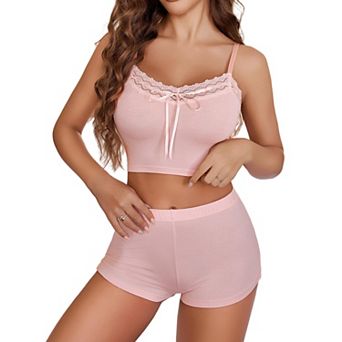 Avidlove Women Short PJ Set Soft Sleepwear Piece Lingerie Sets