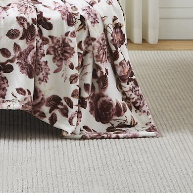 Liv Printed Lightweight Premium Soft And Cozy Flannel Throw Blanket