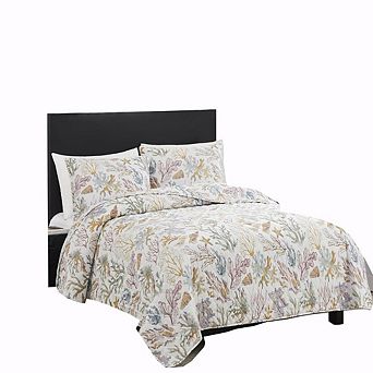 Melrose Mystic 3 pc Elegant Premium And Lightweight Stitched Quilt Set