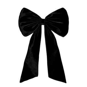 Oversized Velvet Bow 40" x 24" Ribbon Tie for Room Event Decor Wall Hanging Backdrop for Birthday