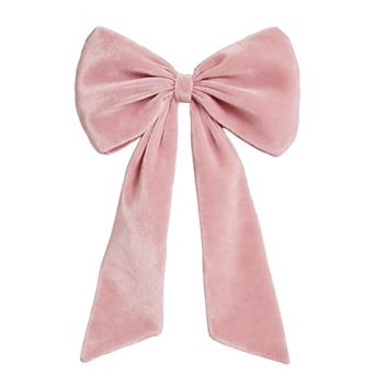 Oversized Velvet Bow 40" x 24" Ribbon Tie for Room Event Decor Wall Hanging Backdrop for Birthday