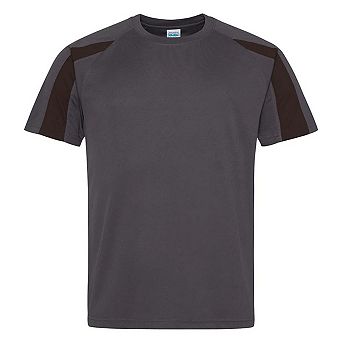 AWDis Cool Mens Contrast Moisture Wicking T-Shirt