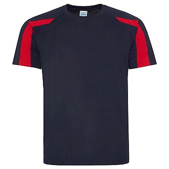 AWDis Cool Mens Contrast Moisture Wicking T-Shirt