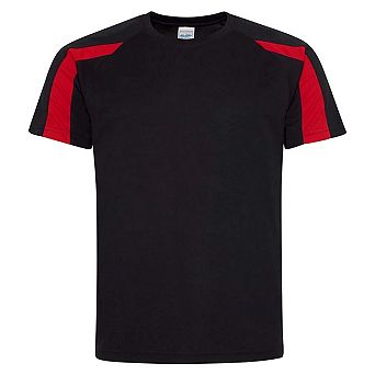 AWDis Cool Mens Contrast Moisture Wicking T-Shirt