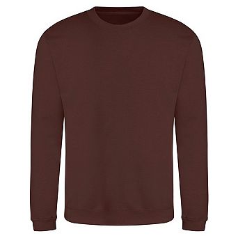 AWDis Just Hoods AWDis Unisex Crew Neck Plain Sweatshirt