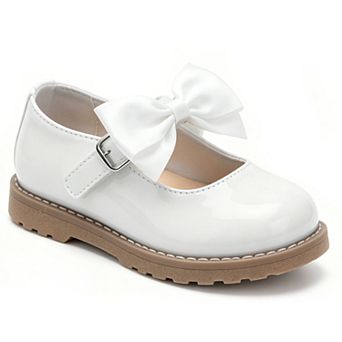 Girls Flat Dress Shoes for Toddler Little Kids