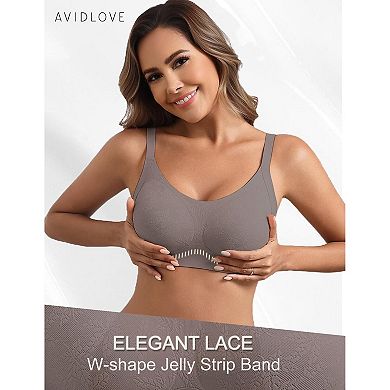 Avidlove Women Seamless Bras Wireless Pushup Bra No Wire Full Coverage Bra Comfort Everyday Tshirt
