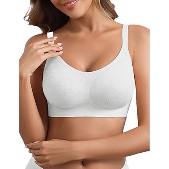 Avidlove Women Seamless Bras Wireless Pushup Bra No Wire Full Coverage Bra Comfort Everyday Tshirt