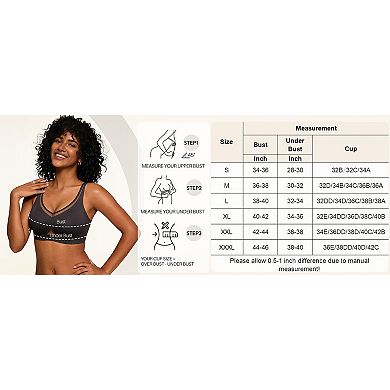Avidlove Jelly Bras for Women Mesh Wireless Bras Full Coverage Padded Bralette No Underwire Push Up
