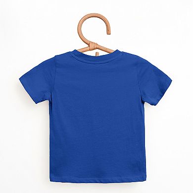Just A Little Cooler Checkered - Toddler Short Sleeve Graphic T-Shirt