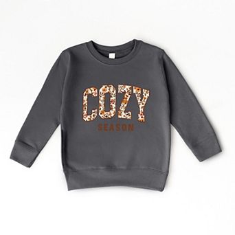Cozy Season Floral - Youth Graphic Sweatshirt