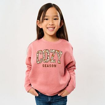 Cozy Season Floral - Youth Graphic Sweatshirt