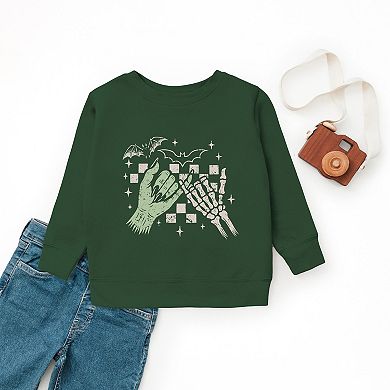 Pinky Promise Skeleton - Youth Graphic Sweatshirt