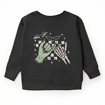 Pinky Promise Skeleton - Youth Graphic Sweatshirt
