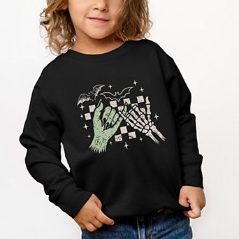 Pinky Promise Skeleton - Toddler Graphic Sweatshirt
