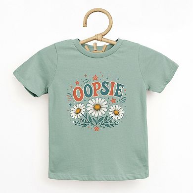 Oopsie Daisy Stars - Toddler Short Sleeve Graphic T-Shirt