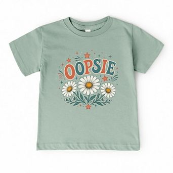 Oopsie Daisy Stars - Toddler Short Sleeve Graphic T-Shirt