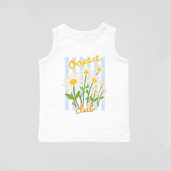 Oopsie Daisy Club Stripes - Youth Tank Top