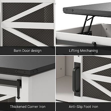 Lift Top Coffee Table, Coffee Table with Storage Shelf/Hidden Compartment, Lift Tabletop