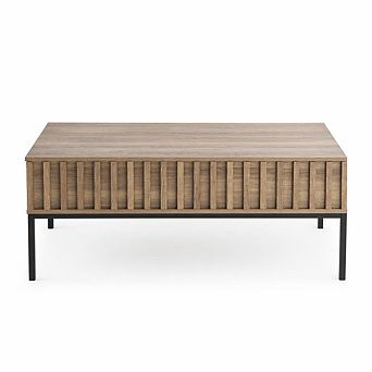 Lift Top Coffee Table, 43 in Lift Top Coffee Table, with Hidden Compartment, Removable Shelf