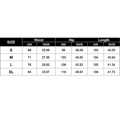 Women's Drawstring High Waist Wide Leg Pants Casual Work Trousers