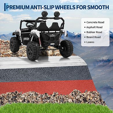 24V 2-Seater Kids Electric Ride On Truck