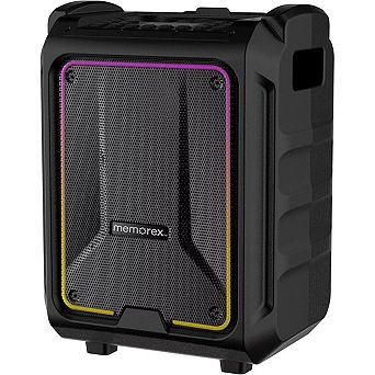 Memorex MX-PSTG1 Waterproof Bluetooth Karaoke Microphone Speaker