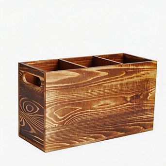 Kitchen Utensil Holder, Utensil Organizer with Handle, Cooking Utensil Caddy for Silverware