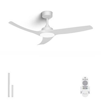 52 in Versatile Indoor Outdoor Ceiling Fan with High-Velocity Motor For Patio and Living Room