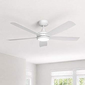 52 Inch Ceiling Fan with Light Smart Control for Bedroom Living Room by GRANDJOY