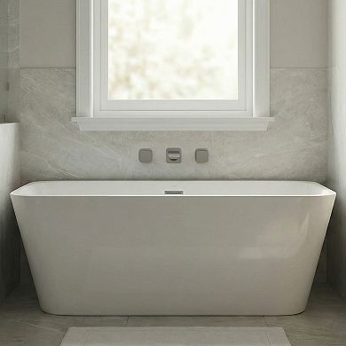 Drift 7.6 in. Spout Reach Wall Mount Roman Tub Faucet